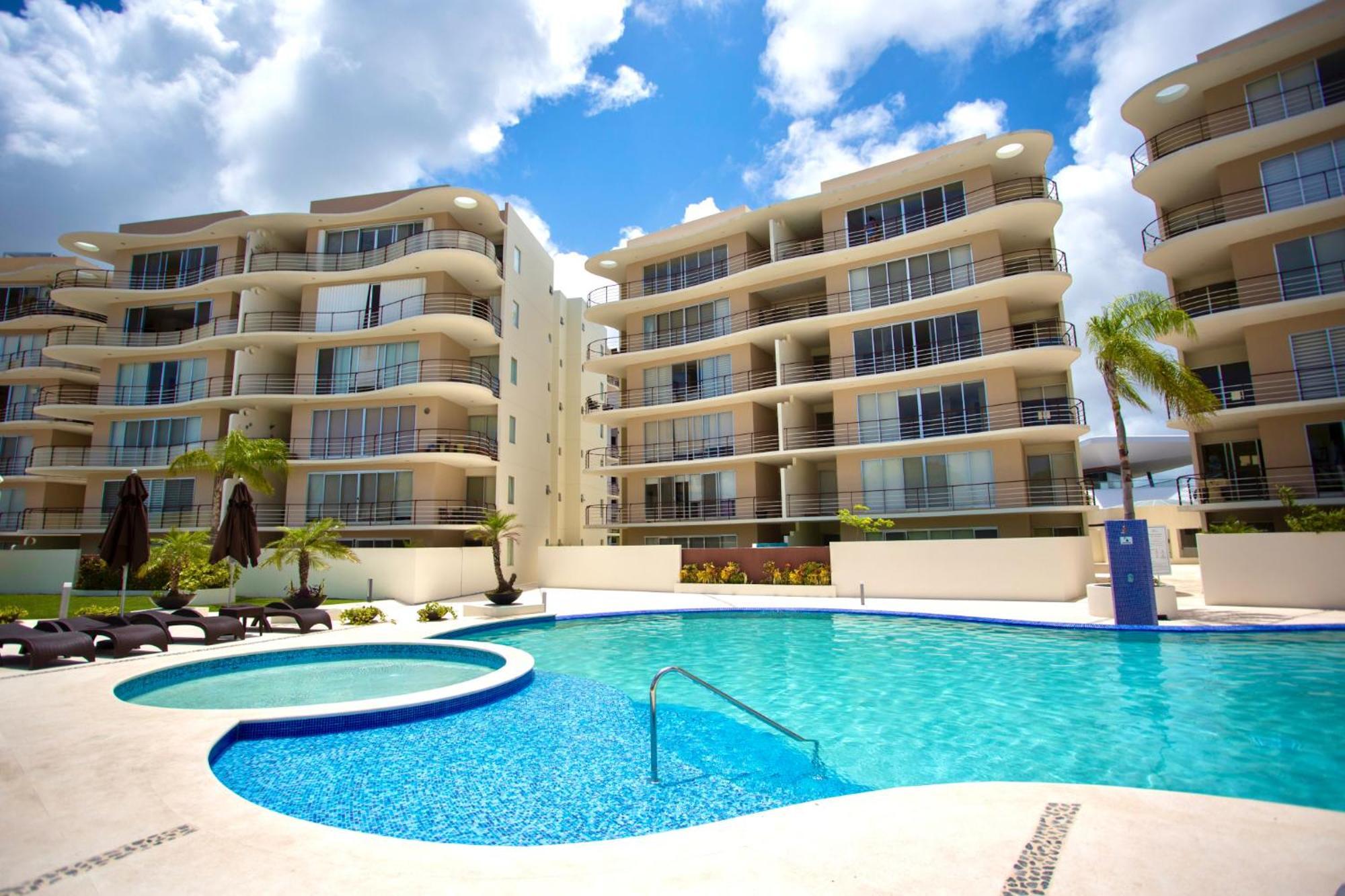 Large&Modern Apartment With Private Terrace Cancun Ngoại thất bức ảnh